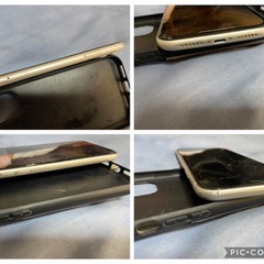 iPhone11 256gb 74%画面・背面割れの画像