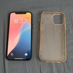 iPhone12 SIMフリー 64GB BLACK 美品の画像
