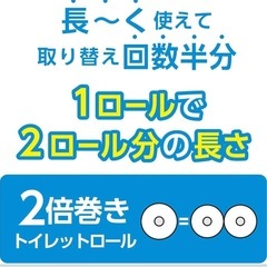 【大量お得】2倍長持ち100m✖️６ロール✖️８袋の画像