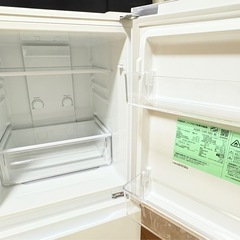 ★美品★25年2月購入冷蔵庫/17製電子レンジ　お得セット！　　 の画像