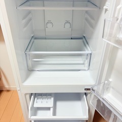 ★美品★25年2月購入冷蔵庫/17製電子レンジ　お得セット！　　 の画像