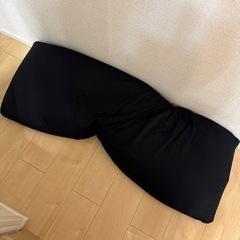 ビーズクッション　黒の画像