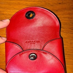 coach（ひばい非売品）名刺入れの画像