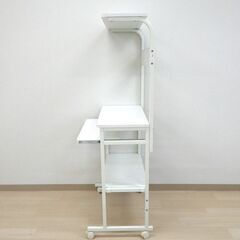 PCラック（ホワイト）【小金井市民限定】（小金井市再生家具）品番：10-01-01 ※新規優先の画像