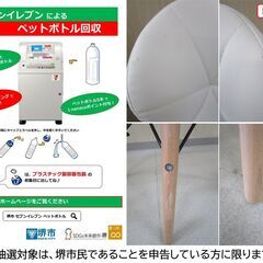 【堺市民限定】(2510-03) コーヒーテーブル＆チェアー2脚の画像