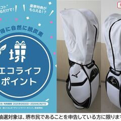 【堺市民限定】(2510-08) ミズノ　ゴルフバッグの画像