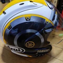 バイクヘルメット　ヤマハクランクの画像