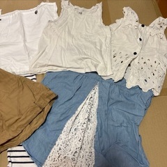 キッズ服 女の子 90-100サイズ 中古 夏服の画像