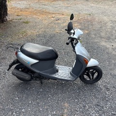 1136.スズキ　レッツ4 タイヤ前後新品　原付　バイク　50cc 車体　埼玉の画像