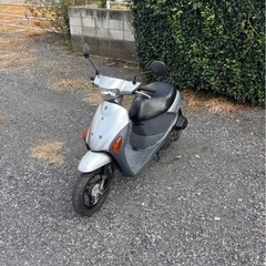 1136.スズキ　レッツ4 タイヤ前後新品　原付　バイク　50cc 車体　埼玉の画像