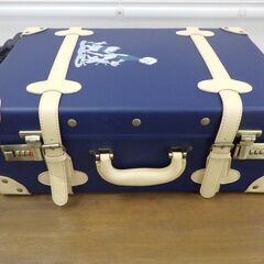 トランクスーツケース（ネイビー）【小金井市民限定】（小金井市再生家具）品番：10-01-04 ※新規優先の画像