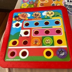 交渉中です。アンパンマンの知育玩具の画像