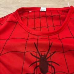 スパイダーマン　コスプレ　ハロウィン　衣装　100cm程度の画像