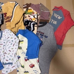 子供服 100サイズ 男の子 夏服 冬服 トレーナー トップス Tシャツ キッズの画像
