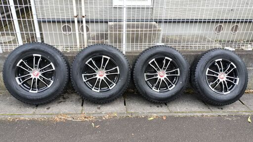 200系ハイエース スタッドレス、ホイールセット ダンロップ ウインターマックス195/80R15