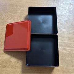 お重、お弁当箱　3個セットの画像