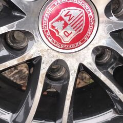 200系ハイエース スタッドレス、ホイールセット ダンロップ ウインターマックス195/80R15の画像