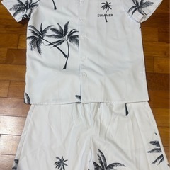 シャツ ショーパン セットアップの画像