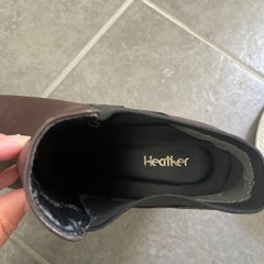 heather ショートブーツの画像