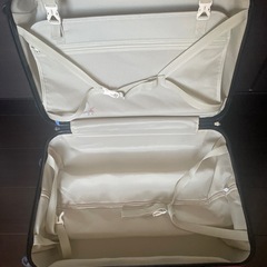2回使った　スーツケースの画像