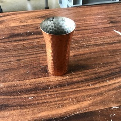純銅製ビアカップセットの画像