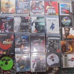 PS3 PS2 ソフト　中古品の画像