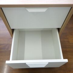 ベッドサイドチェスト２段【小金井市民限定】（小金井市再生家具）品番：10-01-09 ※新規優先の画像
