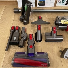 ダイソン　⑤ V10SV12 新品ストレートパイプ　２タイプヘッドから選択式　新品交換用フィルター　パーツフルセット
の画像