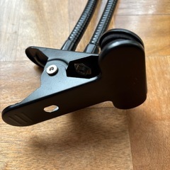 クリップ式LEDリングライト フレキシブルアーム USB接続 の画像