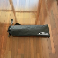 CAPTAIN STAG アウトドアコット UB-2005/UB-2008 キャンプ　収納バッグ付きの画像
