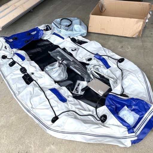 未使用 TOP STAR ゴムボート WU-BT260 2～3人用 エアーボート フィッシングボート アウトドア レジャー用品