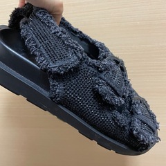 ZARA キラキラストーン　サンダルの画像