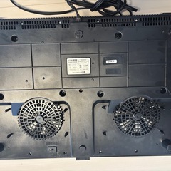 山善　IHコンロ　2口　の画像