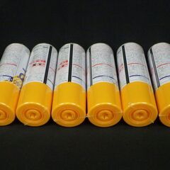 アトム マーキング 文字書き用ラッカースプレー 細吹き マーキングスプレー 300ml 黄 6本 まとめ セットの画像