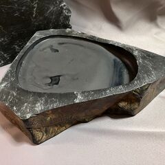 硯　龍渓　翠川希石刀　骨董品の画像