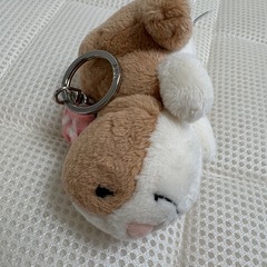 ウサギ ぬいぐるみキーホルダーの画像