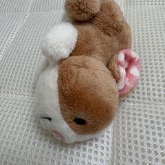 ウサギ ぬいぐるみキーホルダーの画像
