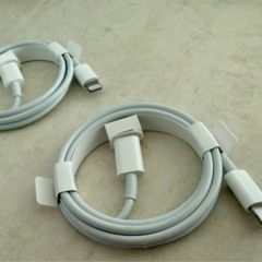 iPhone用　Apple純正ケーブル　未使用品　2本の画像