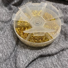 ハンドメイドパーツ 丸カンセットの画像
