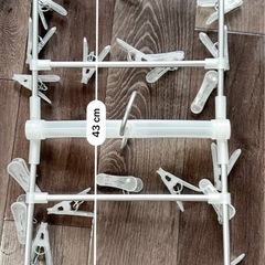 折り畳み式 洗濯ハンガーの画像
