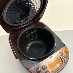 象印　IH炊飯器3合炊き　2018年製　の画像
