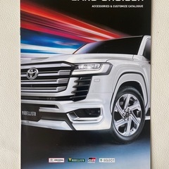 TOYOTA LAND CRUISER トヨタ ランドクルーザー 300 本体 アクセサリー & カスタマイズ ナビ カタログ 3冊セット 新品自宅保管品の画像