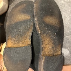 メンズブーツ、黒の画像