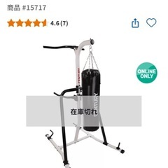 中古　サンドバッグの画像