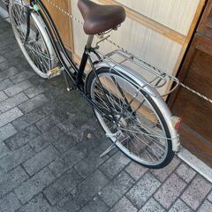 リサイクルショップどりーむ荒田店　No528 自転車　シティサイクル　２６インチ　ママチャリ　シンプルで乗りやすい♪の画像