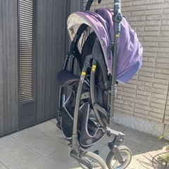 Pigeonランフィ両対面式AB型ベビーカーの画像