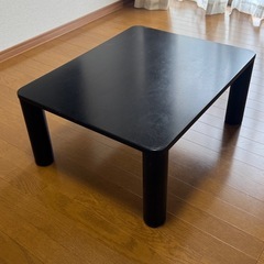 【無料】黒のローテーブル　取りに来てくださる方への画像