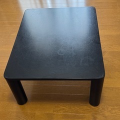 【無料】黒のローテーブル　取りに来てくださる方への画像