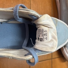 Lacoste ライトブルーのスニーカー の画像