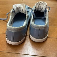 Lacoste ライトブルーのスニーカー の画像